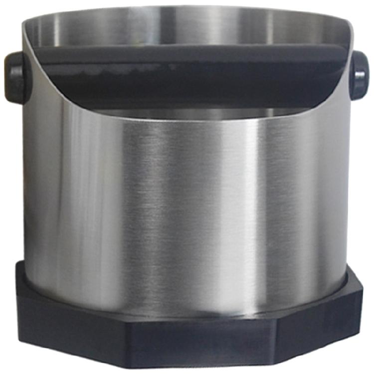 Quiet Coffee Grounds Bin Nonslip Bottom And Rubber Coated Bar For Espressos Machine Maintenance In Cafes