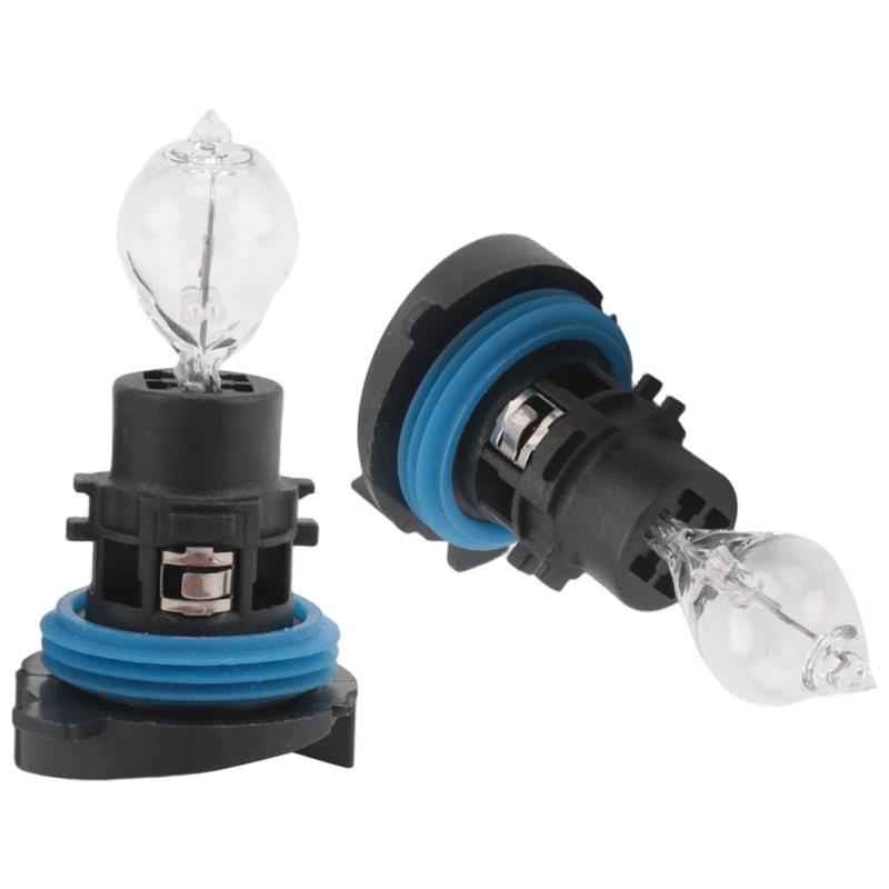

2Pcs Daytime Running Light Bulb With Base Parts Component For 3008 5008 Citroen C5 12V 24W 6216F6 89072904 PH24W