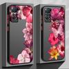 Funda Back Phone Cover Case for Xiaomi Redmi Note 14 12 A4 13C 11 14C 9S 10 13 Pro Plus Cartoon Flower Art