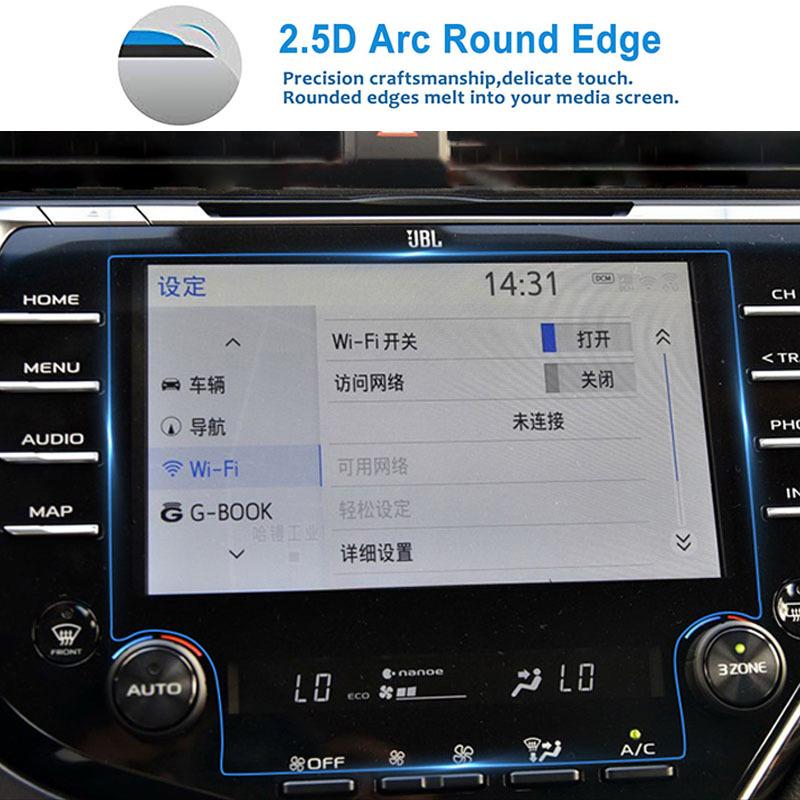 8 Inch For Toyota Camry 2018 Screen Protective Film Car LCD GPS Navigation Screen Protector TPU Car Accessories