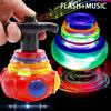 GYro Toy Color Flashing Gyro Music Spinning Toy With Luncher For Children Kids Toys Toys And Leisure