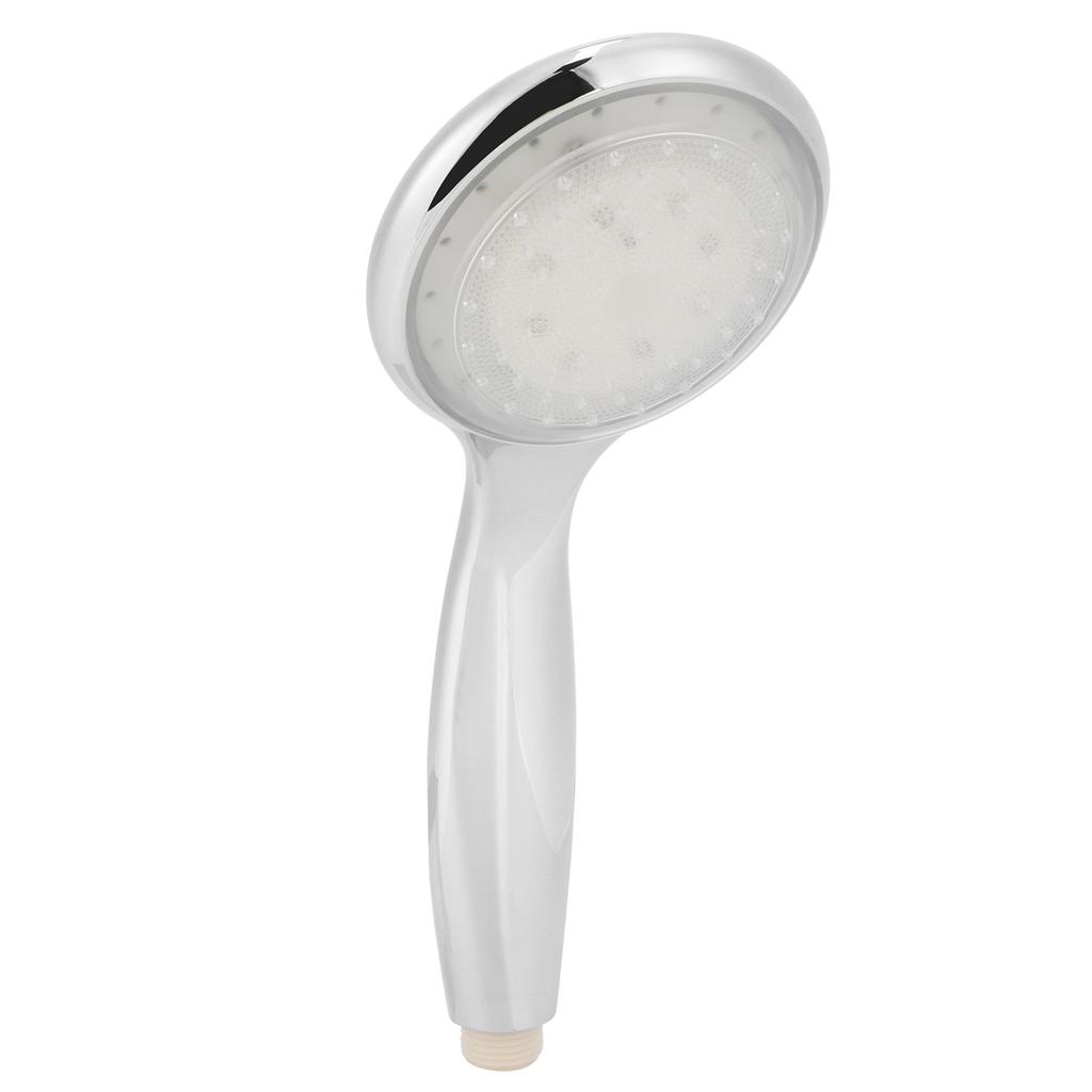 LED Luminous Shower Head Hand Held Temperature Control Shower Nozzle Bathroom Accessory(9820A )