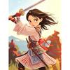 Disney Pearl Painting Mulan Heroic 5D DIY Pearl Picture Crafts for Adults/Beginners Gift Ideas Home Decoration