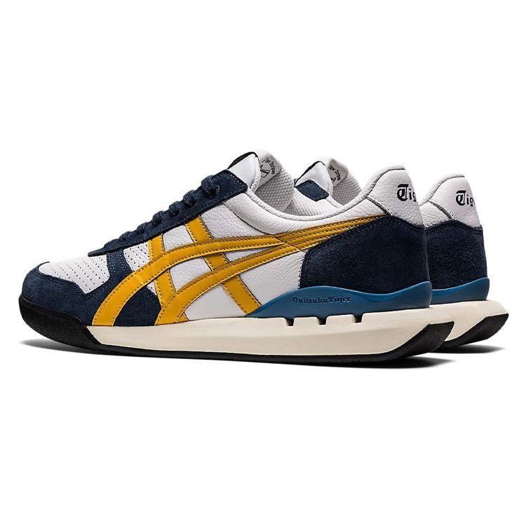 ONITSUKA TIGER Ultimate 81 Ex Suede Slip Resistant Durable Low Top Lifestyle Sneakers Men Sneakers Blue 1183B510-103