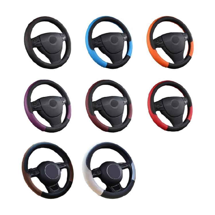 Easy Installation Car Steering Wheel Cover Nonslip Grip For Long Time Driving Comfort And Precise Control