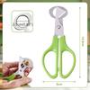 Quail Egg Egg Bird Egg Dedicated for Cracking Perfect for Opening Kitchen Gadget Cutter, Cracker, Scissors, Shells, Eggs, (Green)