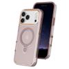For iPhone 17 Pro Magnetic Case with Kickstand TPU+PC Shockproof Phone Cover