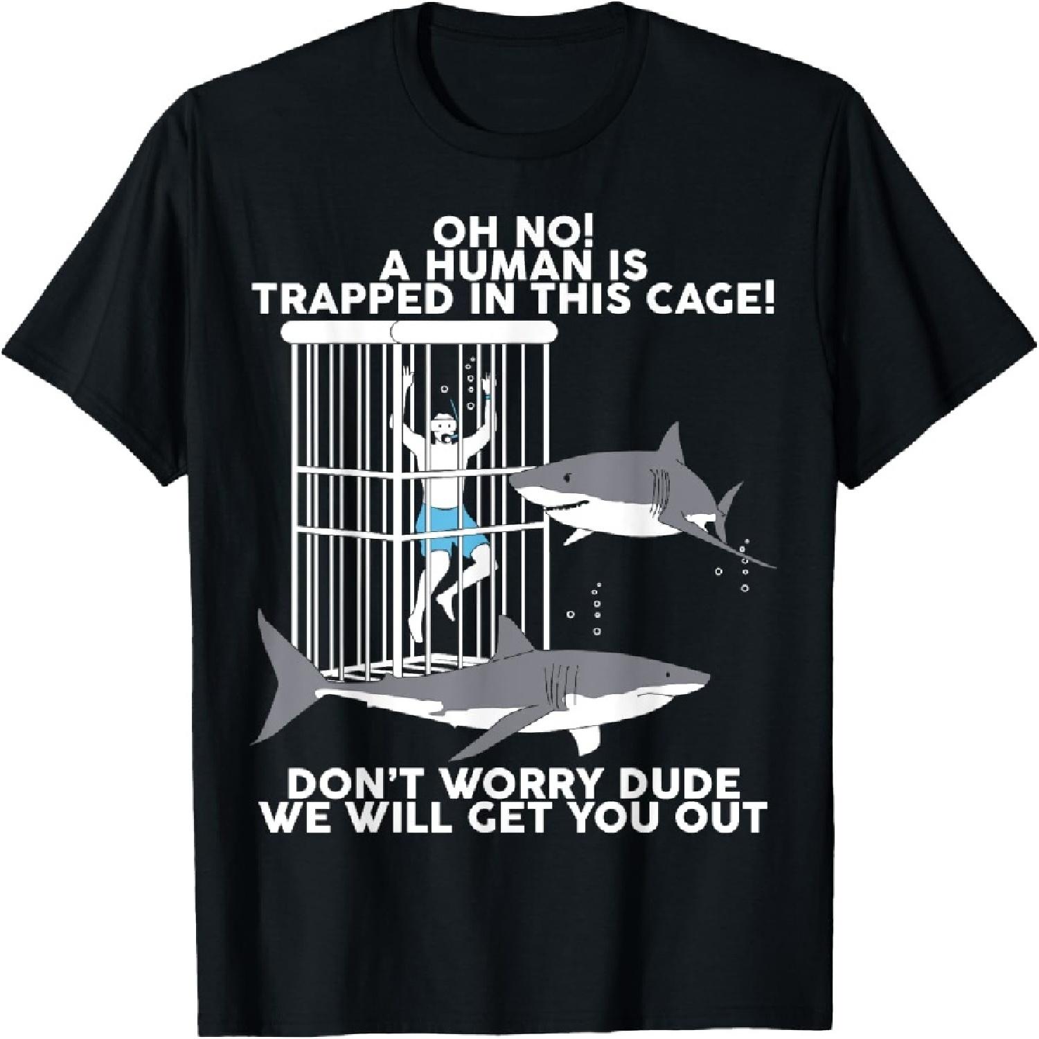 

Great White Shark Ocean Biologists Largest Predator Fish T-Shirt XXXXXL різнокольоровий