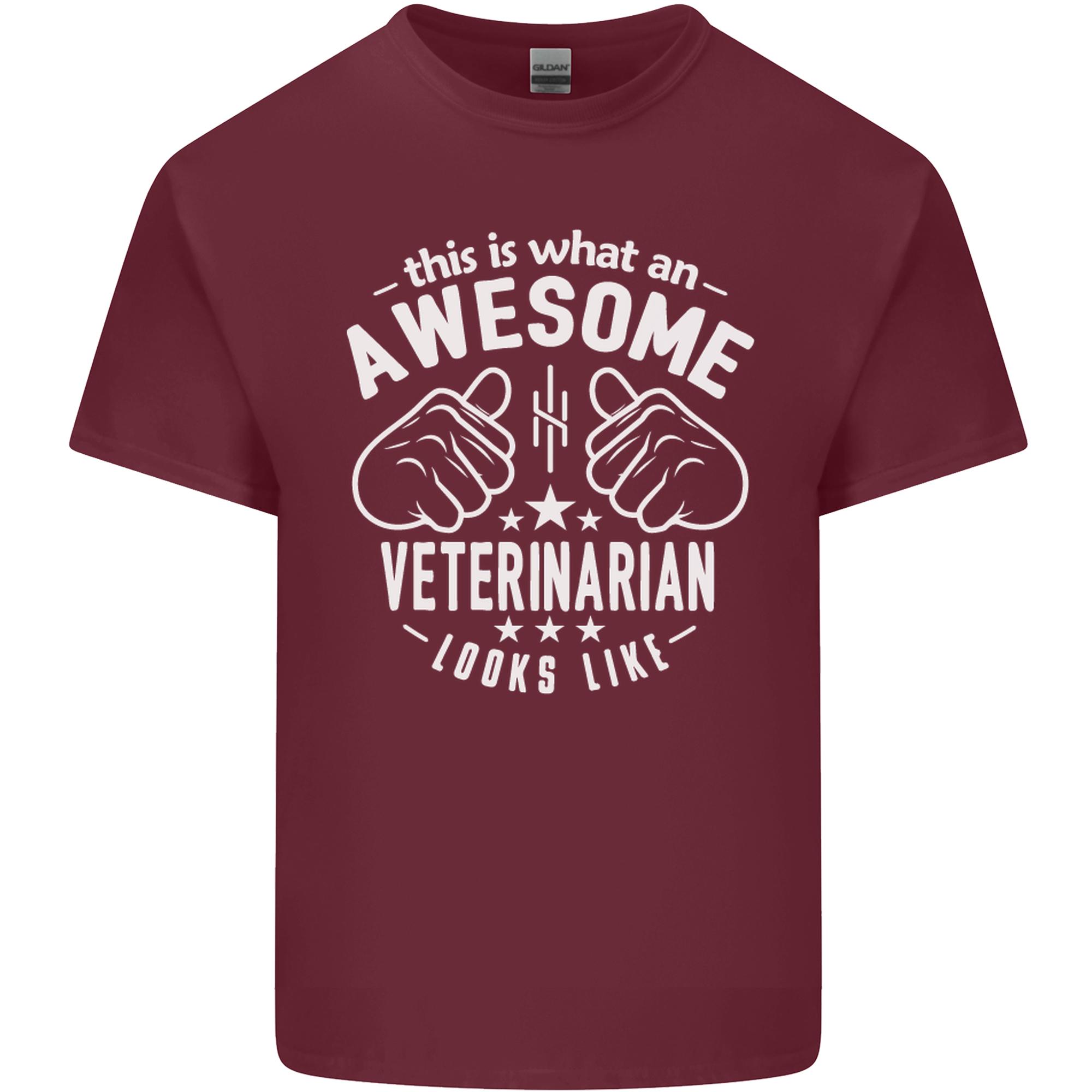 An Awesome Veternarian Looks Like Unisexs Light Cotton TShirt S
