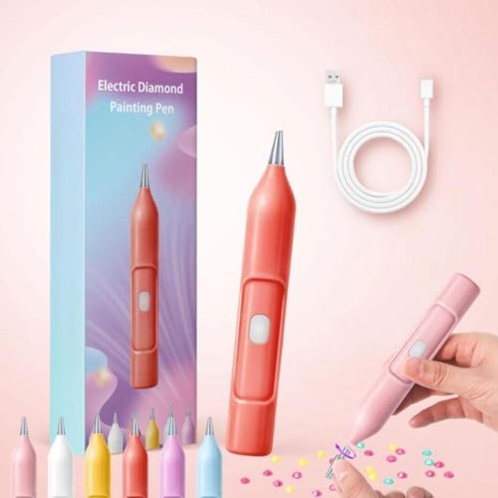 Rechargeable Diamond Painting Vacuum Pen Rhinestone Dot Pen  Automatic Craft Making Accessories