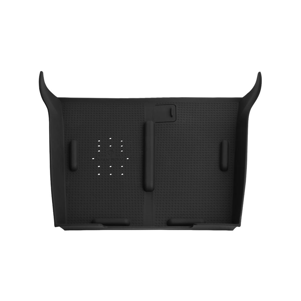 Smabee for BYD Denza B5/Leopard 5 2023‑2026 (No Cool Box) Single Wireless Charging Non‑slip Pad Silicone Accessiories Black