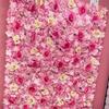 Realistic Artificial Flower Wall Panels Handmade Rose Wedding Background  Stage Supplies