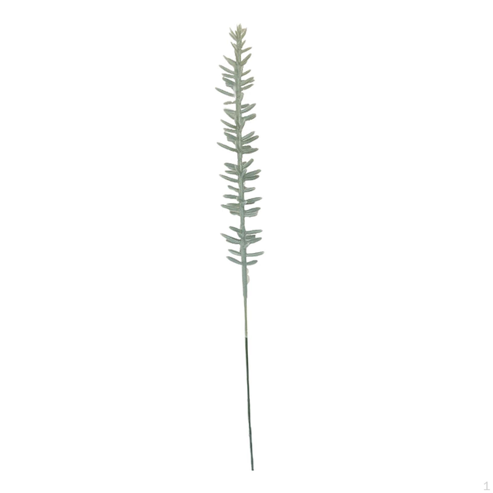 

Artificial Green Branch Accessory Plants Realistic Creative Simulation Greenery Home