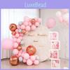 Packing Balloon Cube Box Number Letter Transparent Party Wedding Decor Birthday