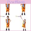 Eye-catching Yellow Spotted Wildman Costume For Boys Perfect For Halloween Events