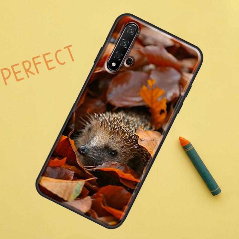 Cute Little Hedgehog For Huawei Nova 5T 9 10 SE 7i 8i 11i 12i Y60 Y61 Y70 Y72 Y73 Y90 Y91 P20 P30 P40 Lite Case