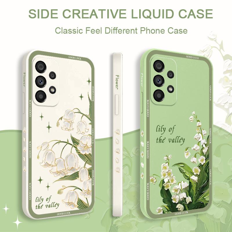 May Bells Case For Samsung Galaxy A73 A53 A33 A23 A13 A03 A72 A52 A52S A32 A22 A12 A02 A02S A71 A51 A31 A21S 4G 5G Cover