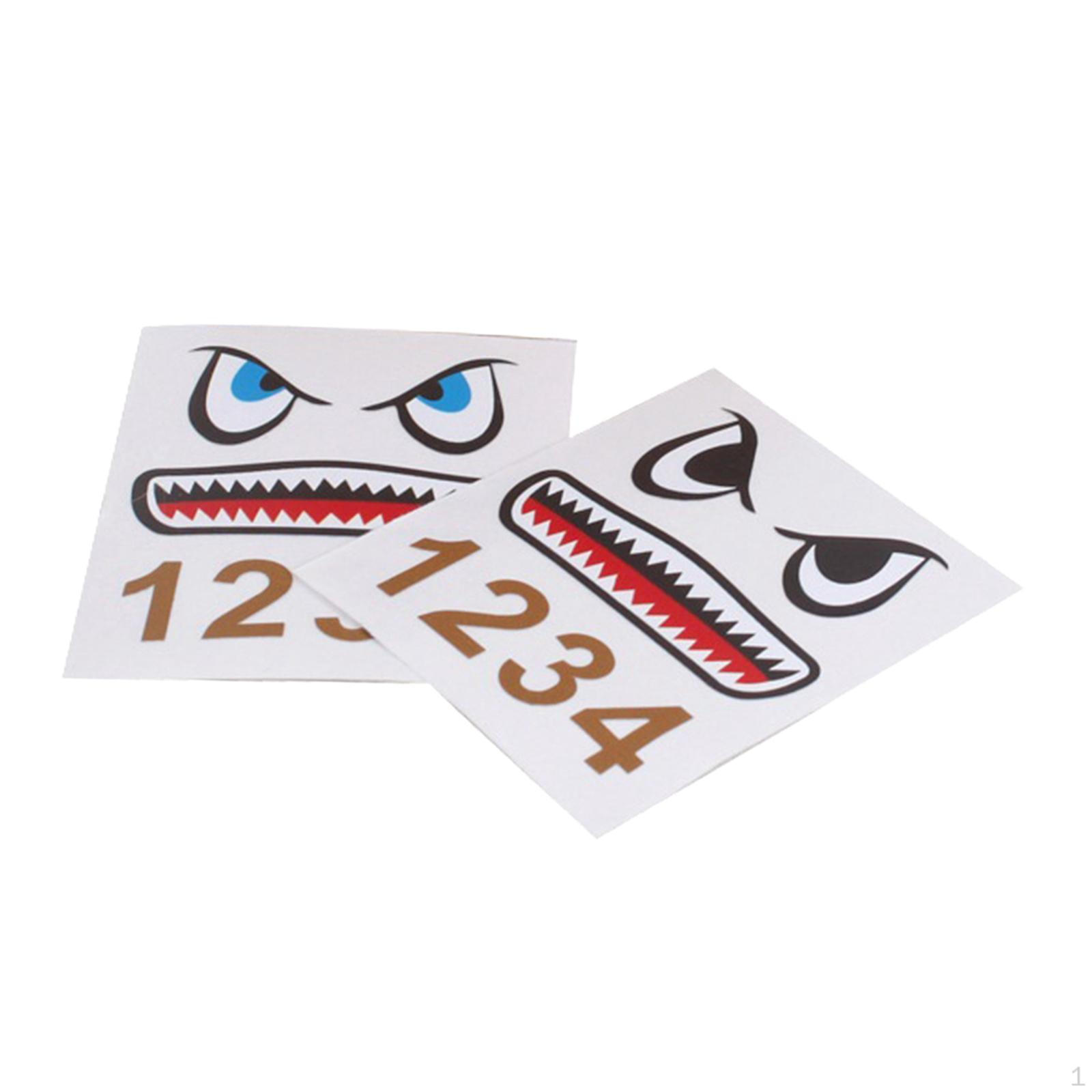 

2 Sticker Eyes Skin Set DIY for DJI AIR