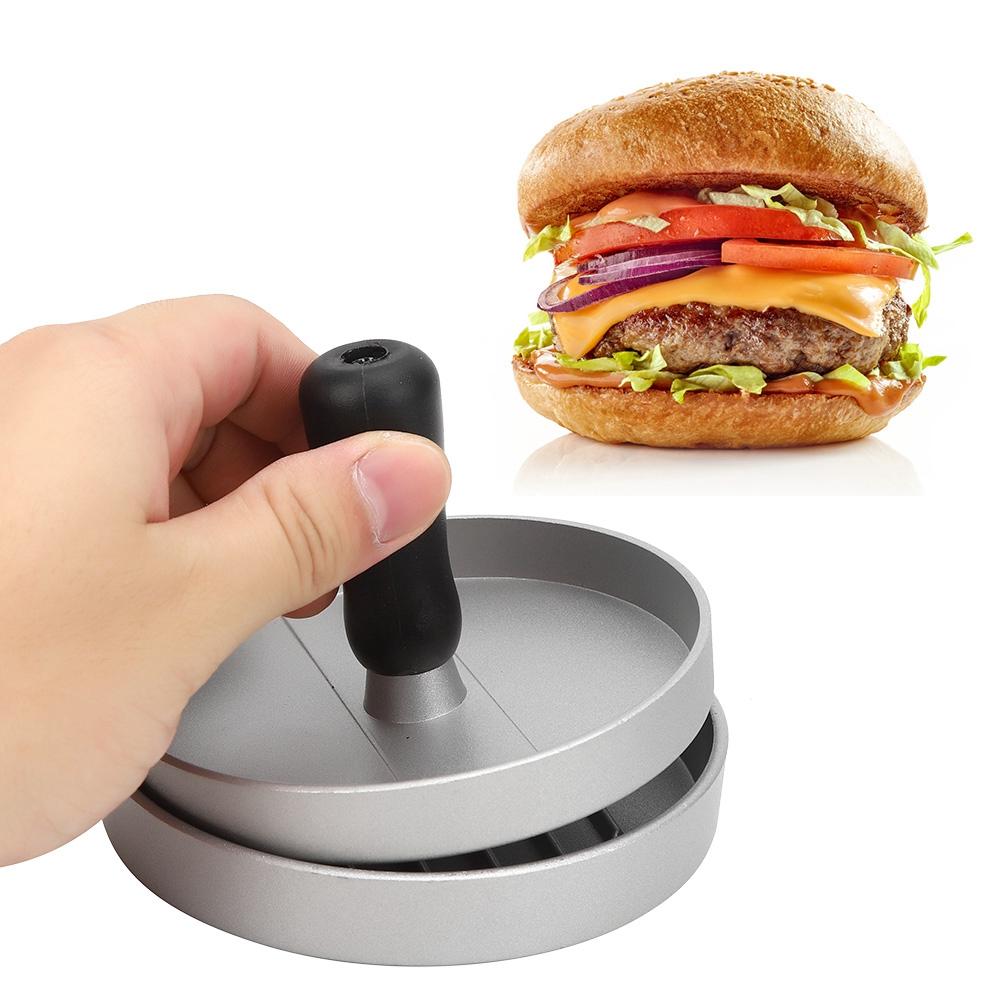 Hamburgerlager Kjøttpresseform Manuell Trykk Kjøttpai Burgermaskin DIY Kjøkkentilbehør