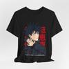 Megumi Fushiguro Anime T-Shirt Mens Womens Tees Top Tee Tops, Unisex Graphic T-Shirt Mens Womens Tees Top for Fans, Short Sleeve Shirt,
