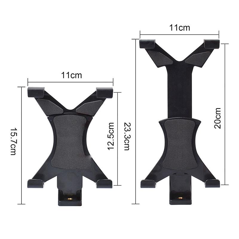 Tablet Stand Adjustable Tablet Tripod Mount Adapter Tablet Clamp Holder For Ipad