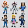 Newest Periphery Demogorgon Eleven Dustin Barb Steve Action Figure Model 6pcs/set Collection Toys for Children Gift