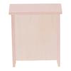 1/12 Dollhouse Miniature Unpainted Lockers Storage Rack Model Diy Accessories