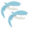Shark Seal Clamp Portable Bag Clips Sealer Moisture-Proof Kitchen Storage Tool for Snacks Cosmetics Travel