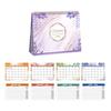 2026 Desk Calendar Standing Flip Desktop Calendar with Twin-Wire Binding Jan 2026 - Dec 2026 12 Monthly Planner for Home Office School