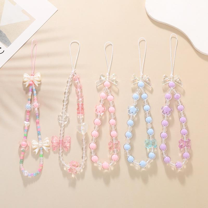 Rhinestone Jewelry Pendant Rhinestone-studded High-end Phone Case Pendant Beaded Mobile Phone Chain Handmade For Statement Piece