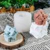Flying House Silicone Molds Ornament Succulents Molds Small House Resins Moulds 6XDE