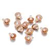 10Pcs/bag Imitation Pearl Ocean Small Shell Charms For Cute Necklace Bracelet Ear Pendants DIY Jewelry Making Accessories