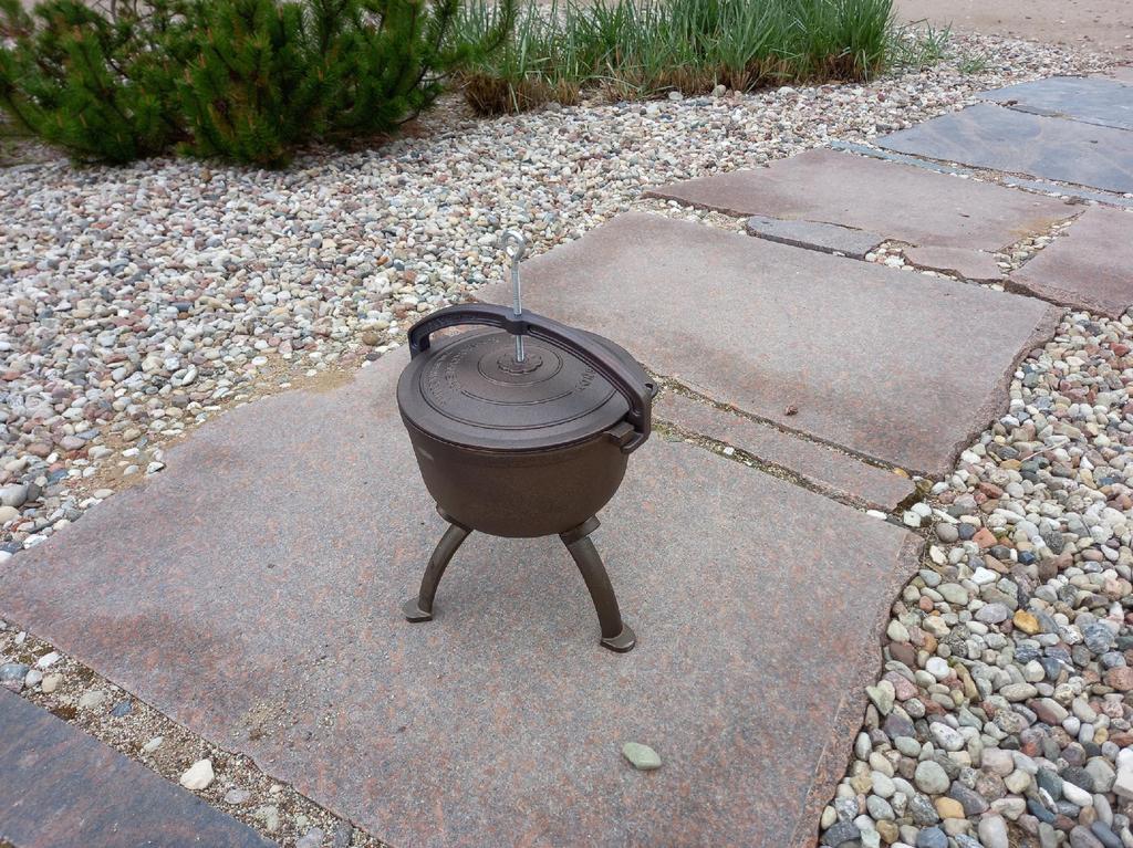 Gusseisen Jagd-Kessel 11L