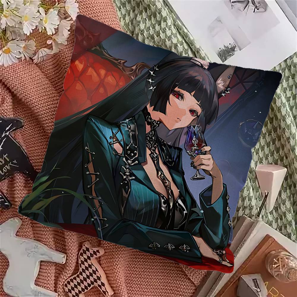 Anime Zenless Zone Zero pillow cover sofa cushion cover home room decoration children gift