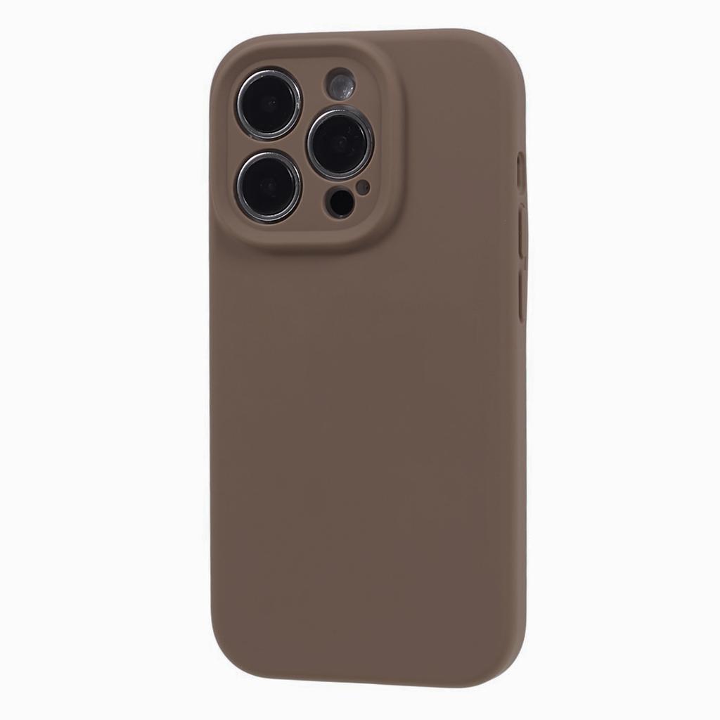 Precise Cutout Phone Case for iPhone 13 Pro 6.1 inch Anti-Scratch Liquid Silicone+PC Phone Cover