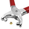 Maljetthullstangsett Skohull Nitetang For Stansing Innbinding Med 4 mm Knapp 28-40 stk