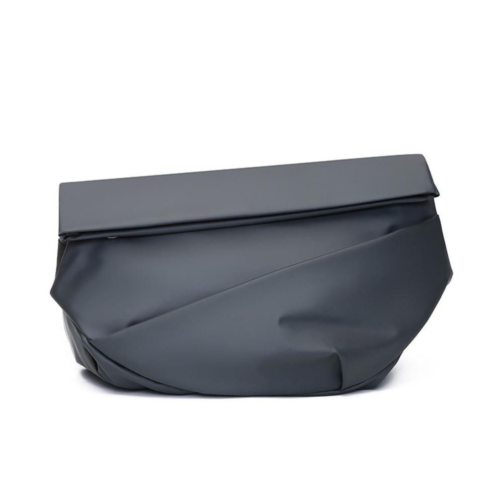 Korean Oxford Cloth Bag Men Large Capacity Chest Bag Zipper Crossbody Bag  Male