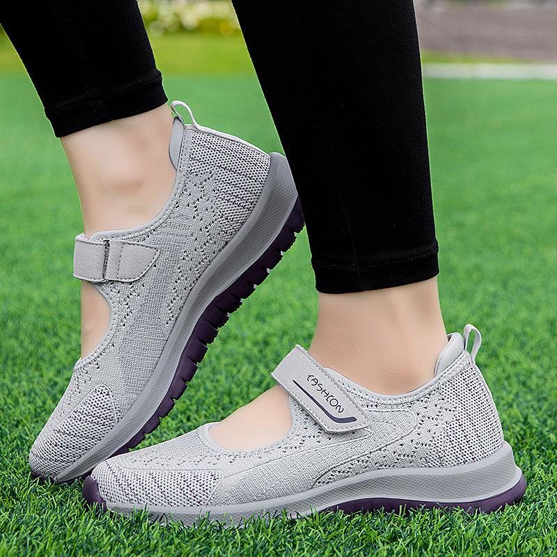 Women's Mesh Breathable Casual Shoes - Lightweight, Soft Bottom Travel Shoes for Women