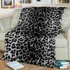 3D Wild Sexy Leopard Stripe Print Blanket,Soft Throw Blanket for Home Bedroom Bed Sofa Picnic Travel Office Cover Blanket Kids