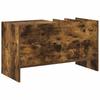 Vinyl Record Cabinet Smoked Oak 78.5 x 35 x 45 cm