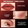 JAQULINE USA Pout Perfect Lip Soufflé Langanhaltender Flüssig-Lippenstift, Mousse für Lippen, Wangen & Augen, Mattes Finish, Nicht austrocknend, Sehr gut verblendbar