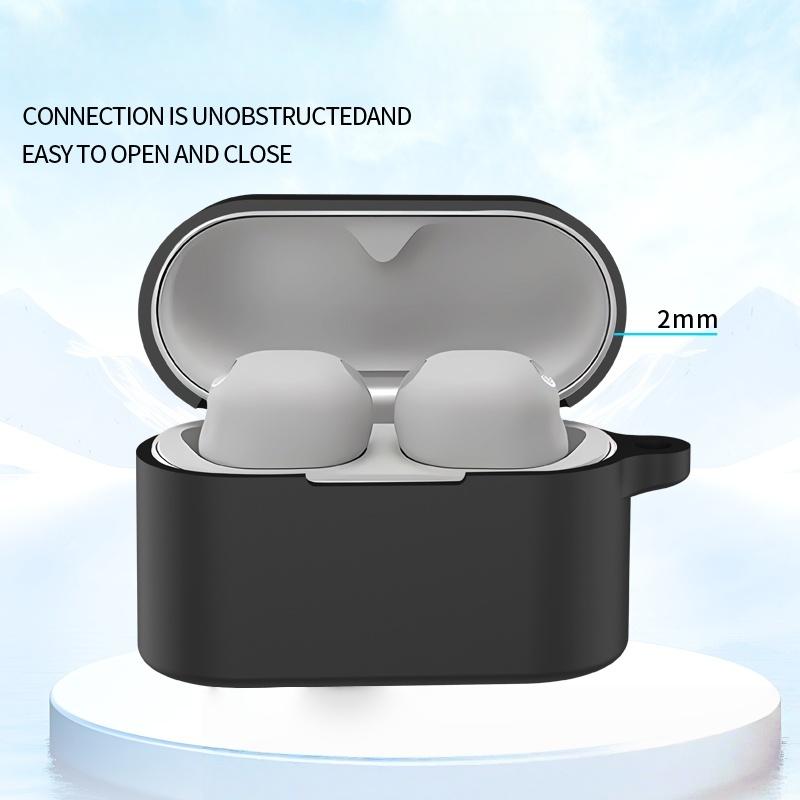 Case for Sony WF-1000XM6 Earbuds Soft Silicone Protective Cover Shockproof Anti-Scratch Compatible with WF1000XM6 Charging Case