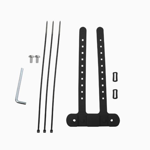 

Wide Scope Bicycle Water Kettle Mount Adaptor Elastic Silicone Gel Bandage Bottle Cage Strap Seatpost Fork Frame Install