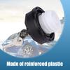 1 PC Car Fuel Tank Cap With Lock And Key, ABS Plastic Anti-Theft Fuel Tank Cap, Locking Cap Adapter Replaceable Accessories, Universal For Most Cars