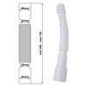 Universal Flexible Pipe 32/40 Mm X 32/40 Mm