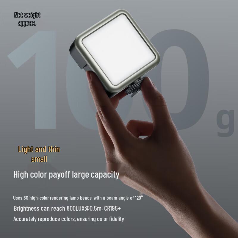 Ulanzi VL49 RGB Tragbares Magnetisches LED-Aufhelllicht