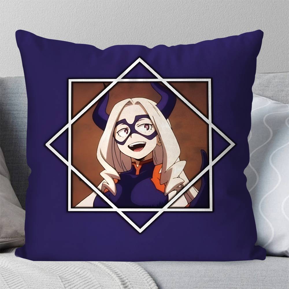 MT Lady Animation BBoku No HHero Academia Pillow Case Fashion Square Pillowcase Bedroom Sofa Room Ins Decoration Leisure