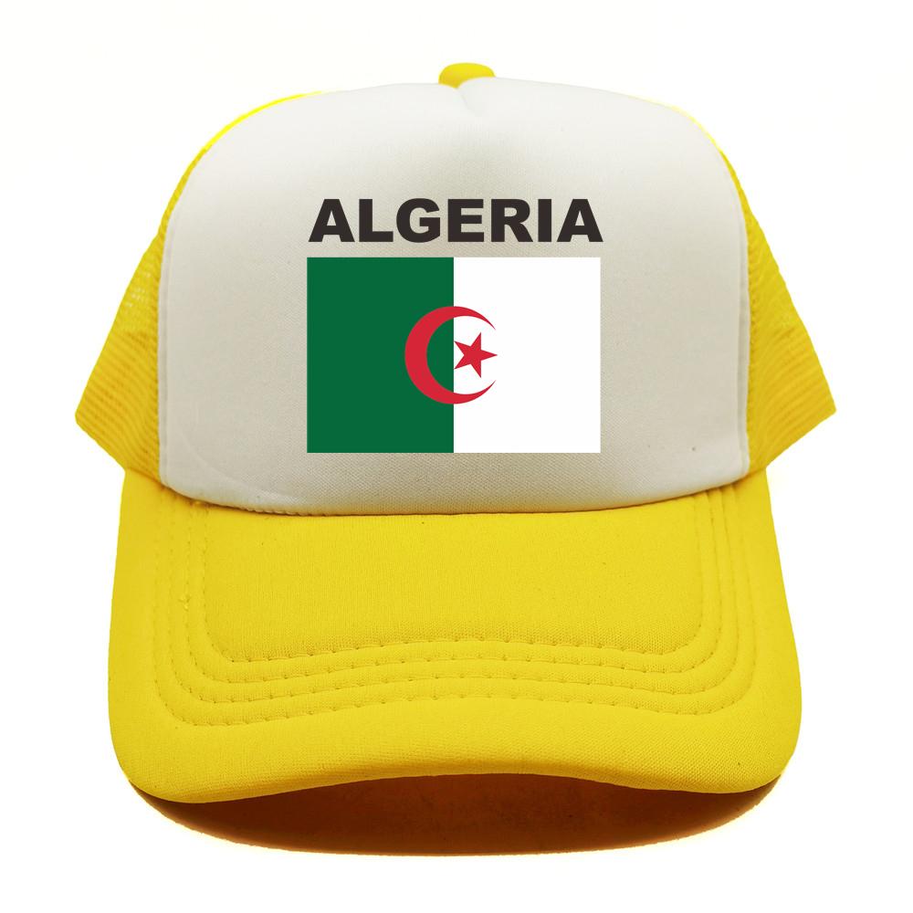Cool Algeria Trucker Șapcă unisex Algeria Flag Pălărie Șapcă de baseball Șapci unisex plasă plasă