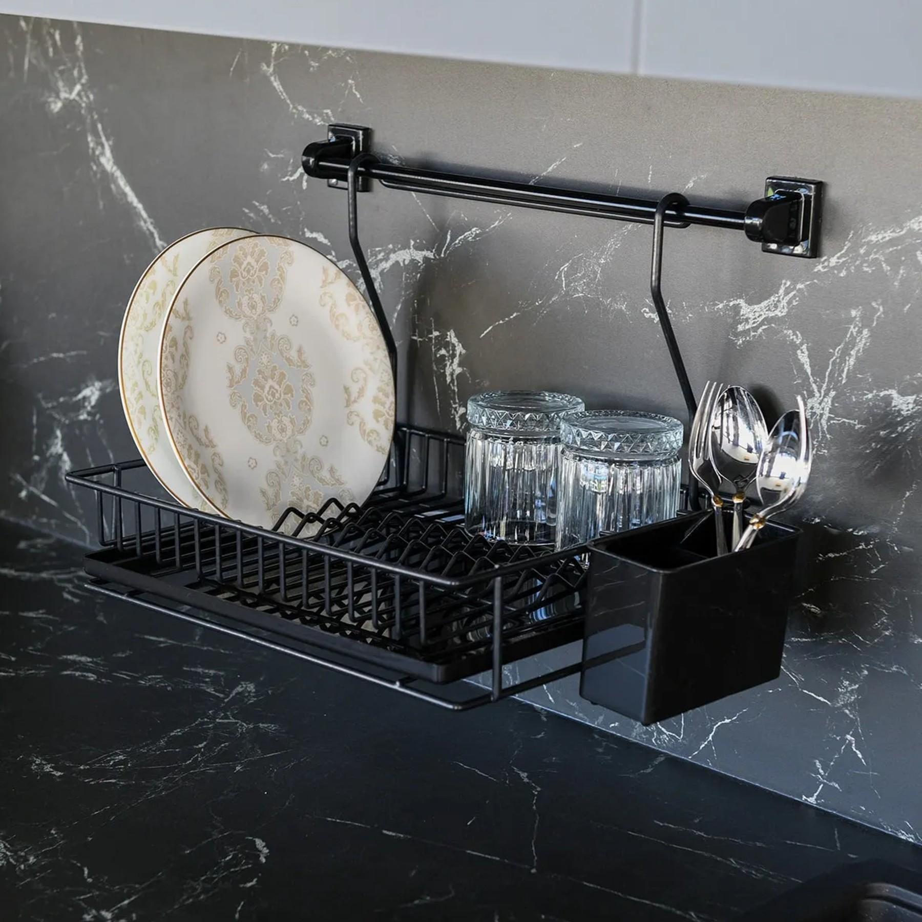 

Подвесной Dishrack из нержавеющей стали Надежный и стильный вид на всю жизнь