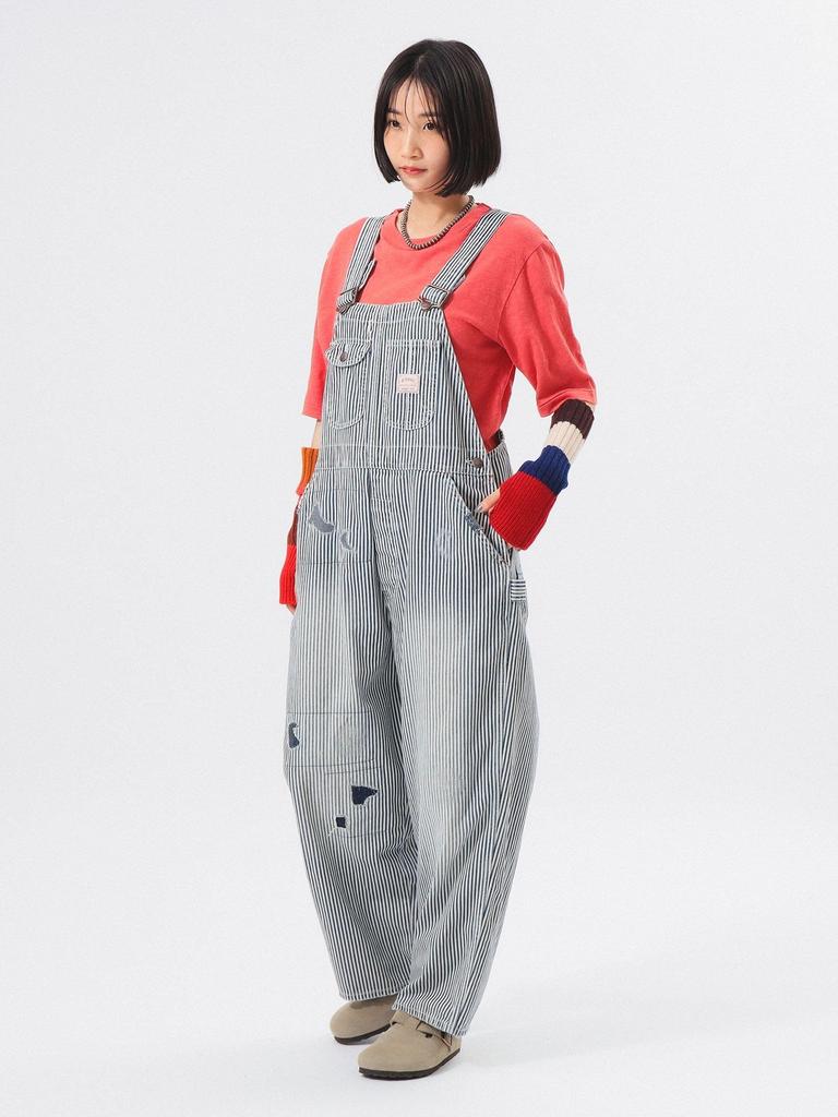 BEAMS BOY All-in-One [Special Order] BIGMAC Hickory Overalls Women's HICKORY M